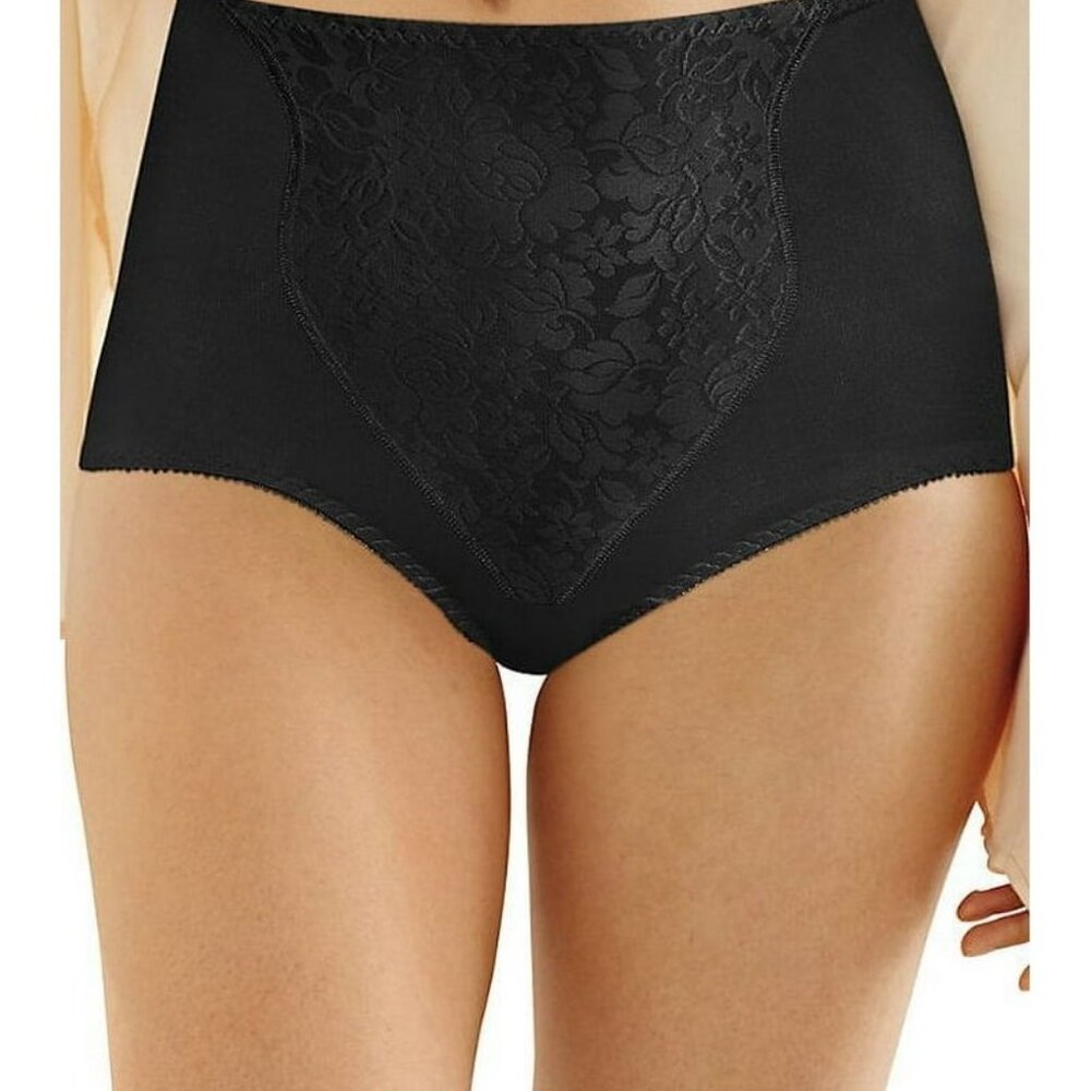 NWT Bali One Smooth U Hi-Cut Panties in Black #DHLCHC Size Small - Picture 9 of 9
